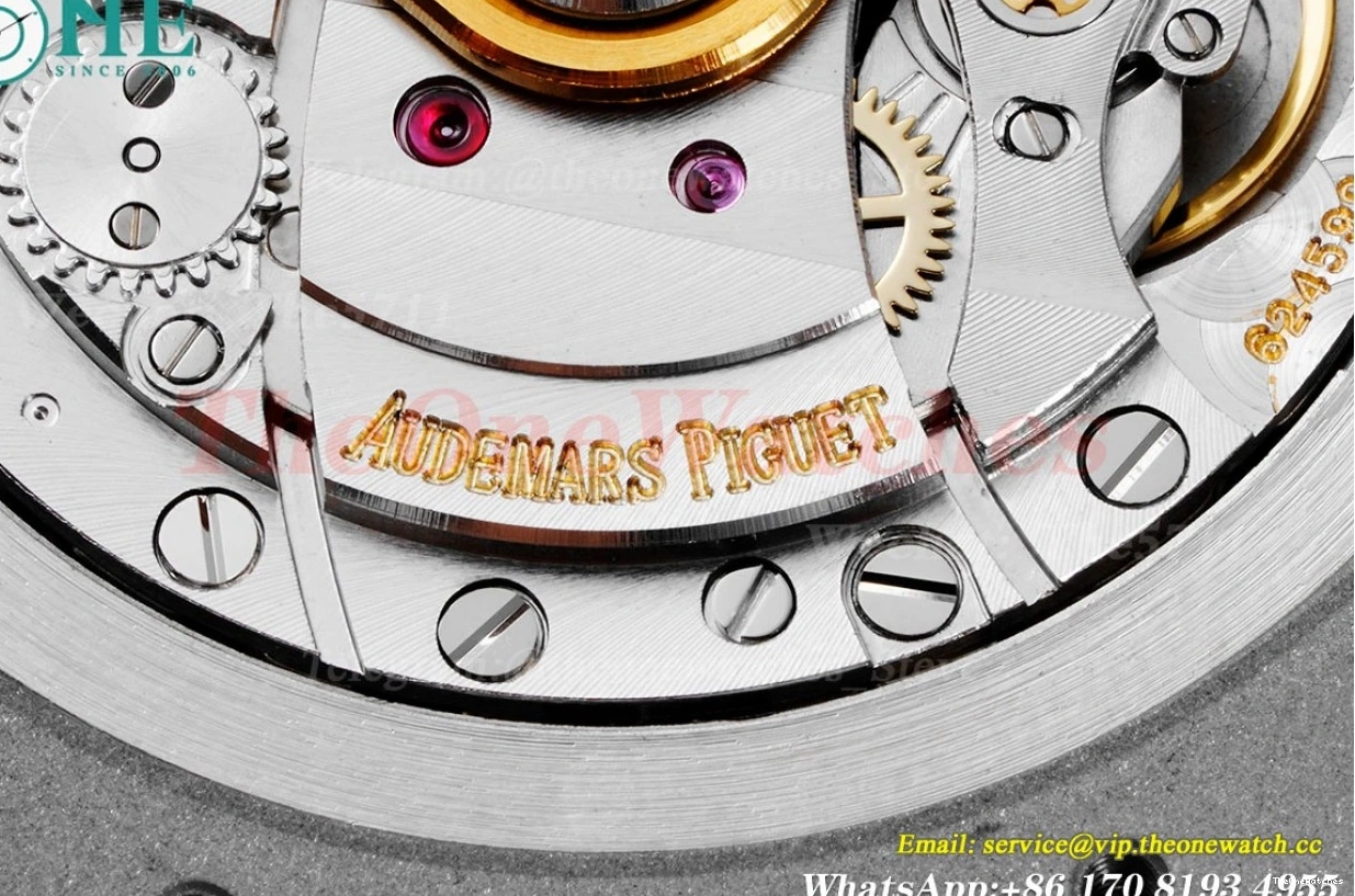 Oak RG 15400 Royal A3120 Textured White 41mm BF SS Dial 1218